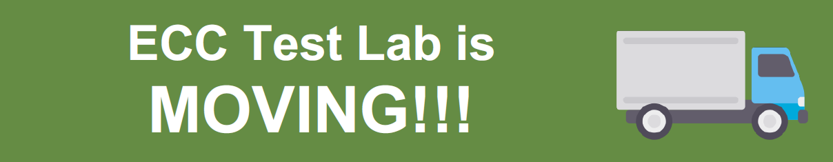 ECC Test Lab is MOVING!
