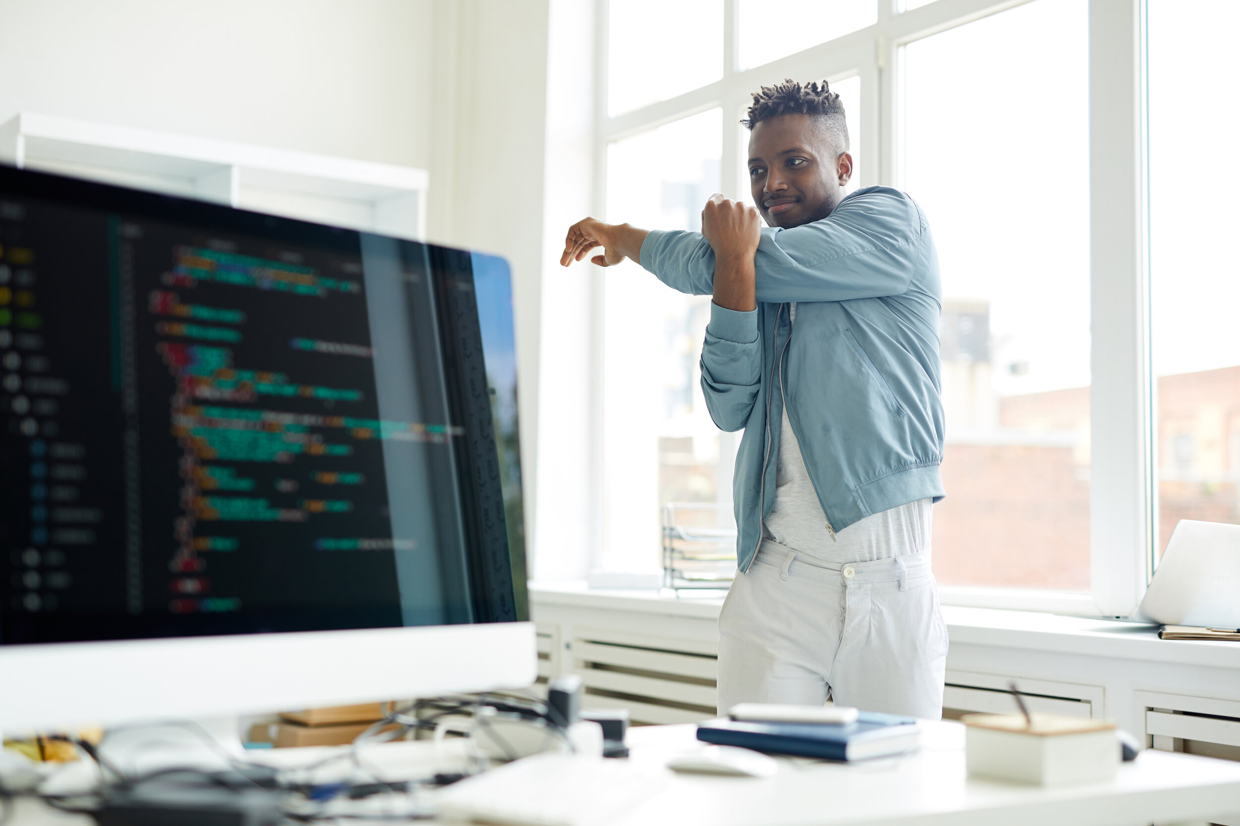 5-Exercises You Can Do At Your Desk.