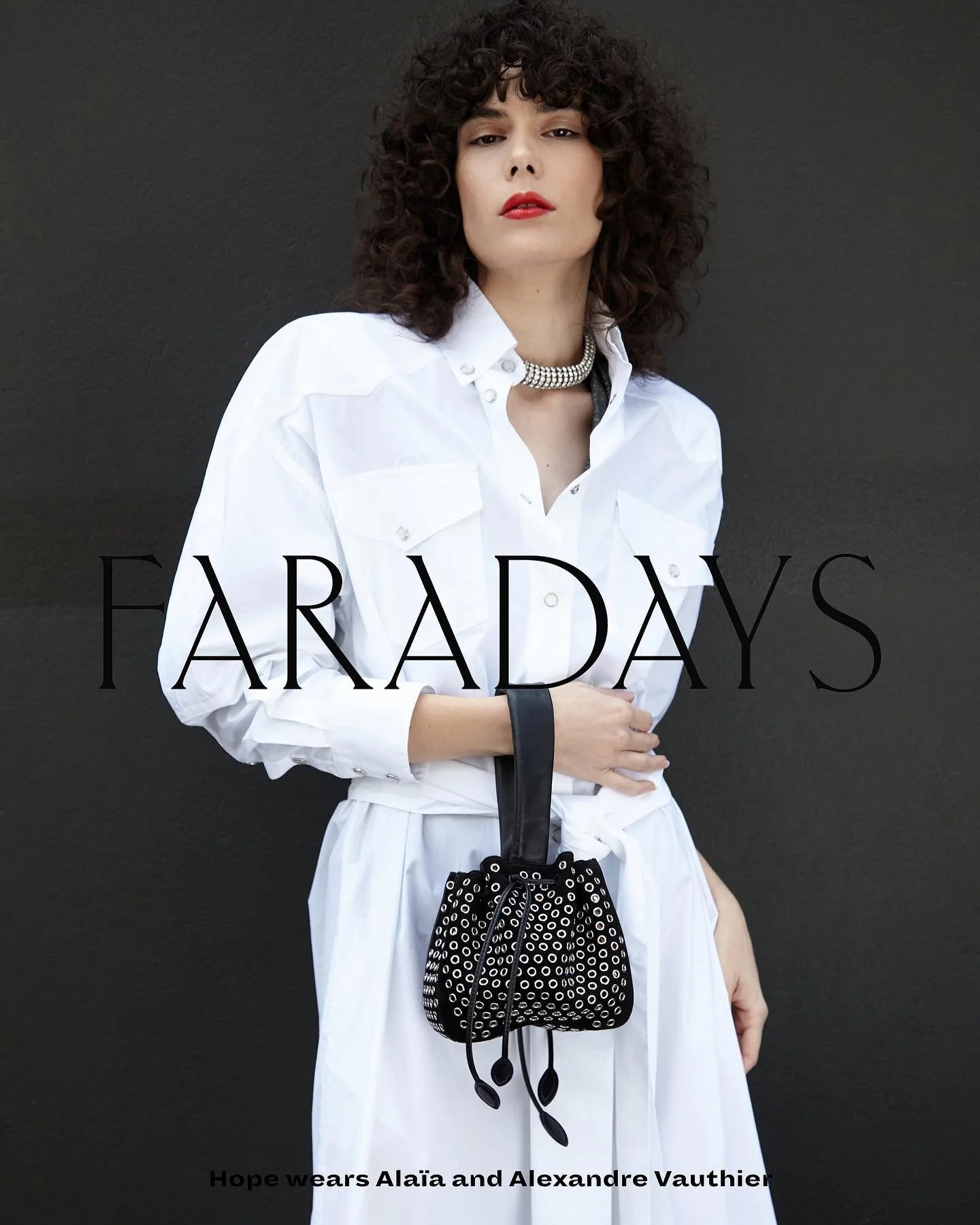 HOPE; Newest dreamy campaign imagery, photographed for @faradays.store 🖤 More to come&hellip; 

Model: @hope_doesnt_wear_pants @uniquemodelmanagement
Makeup: @ethanburgessnz for @laboucherougeparis 
Styling: @mrs.faradays @cc.von.d 
Hope wears @mais