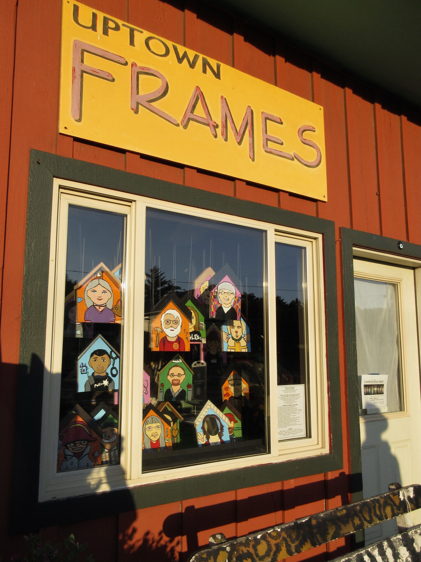 Art created during the Port Orford Library "Heroes & Helpers" Public Art Project in 2021. Photo provided by Cheryl Frances.