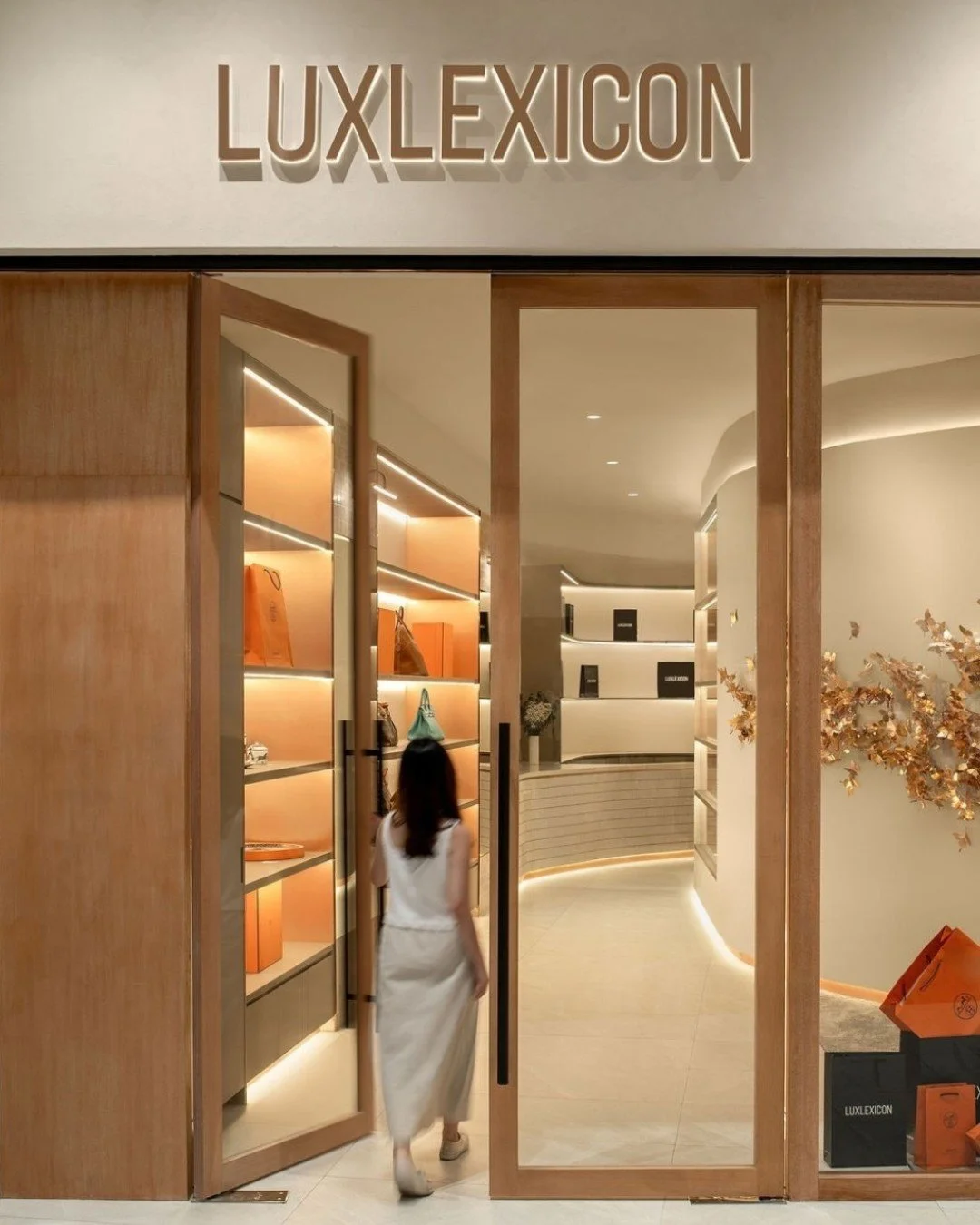 @luxlexicon is the largest luxury bag reseller in Singapore, and as the first regional outpost, @luxleicon.my in Kuala Lumpur brings across the same sleek retail environment, but with an enhanced experience. Guests are led into a curated journey thro