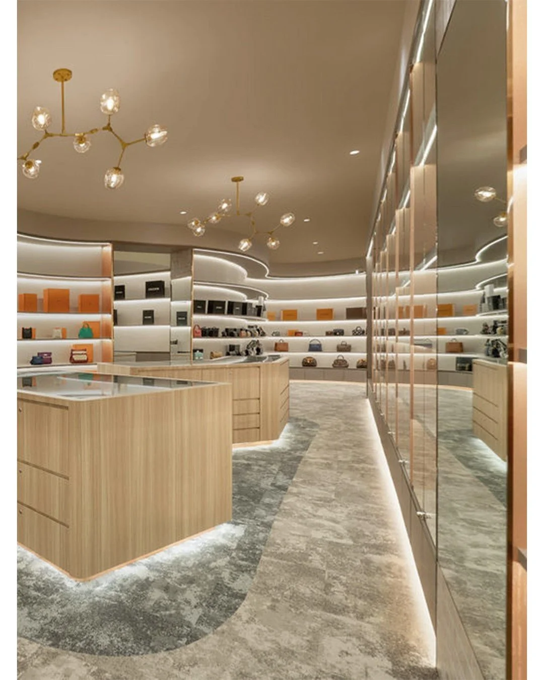 2 of 2 | In @luxlexicon's first regional outpost in Kuala Lumpur @luxleicon.my, Guest are led into a curated journey through a lavish boutique of luxury goods.

After transiting through the entrance hallway, guests are ushered through a mirrored port