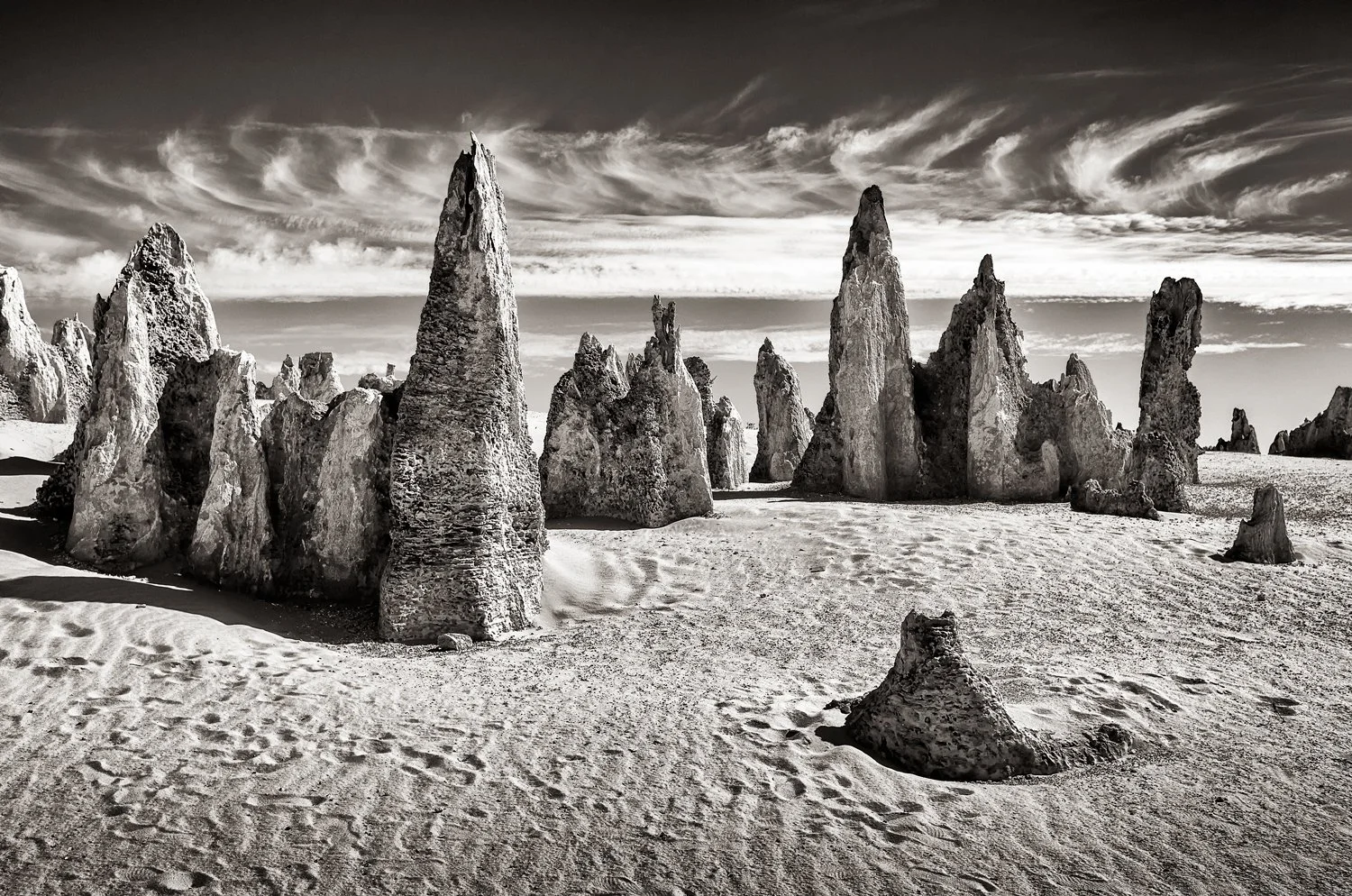 Pinnacles B&amp;W