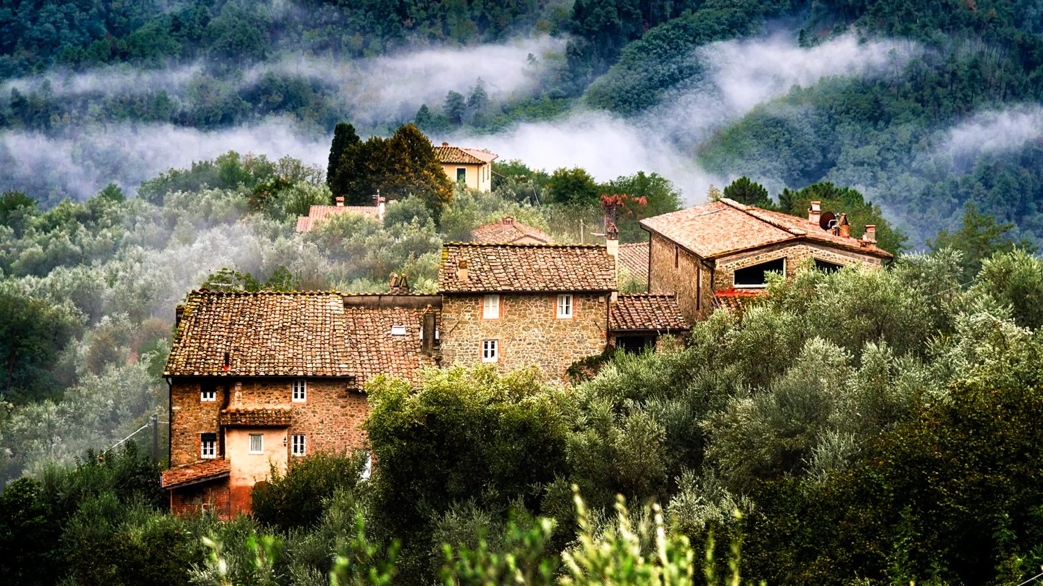 Lucca, Italy, Farmhouse, Tuscanny