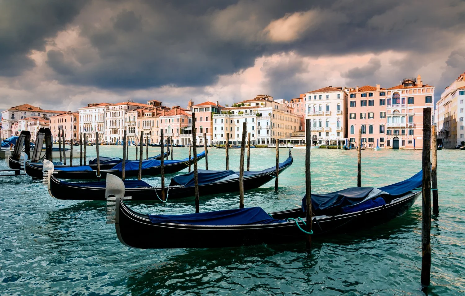 Gondalas, Venice, Italy