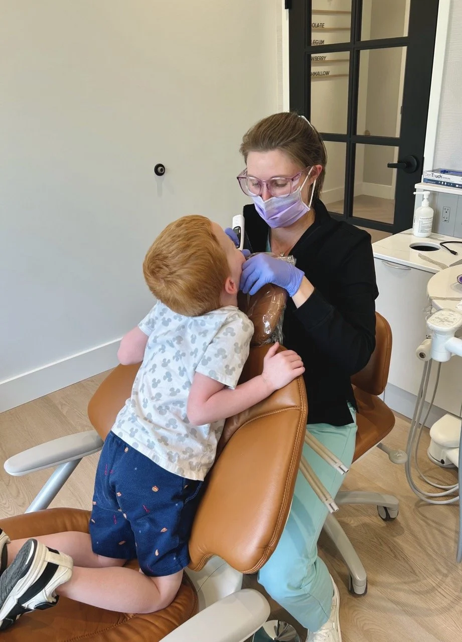 child friendly accommodations for dental cleanings
