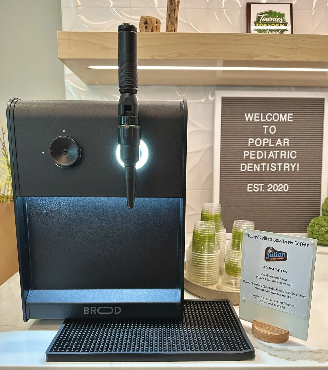 brood cold brew coffee dispenser