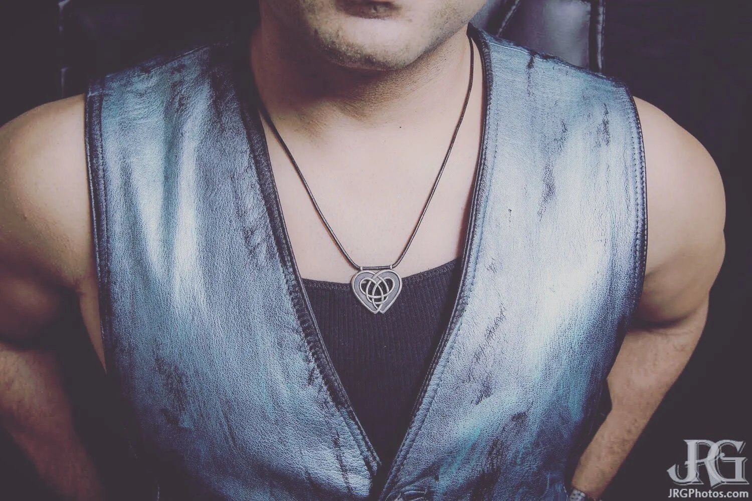 PYNK Eternal Heart necklace (large)