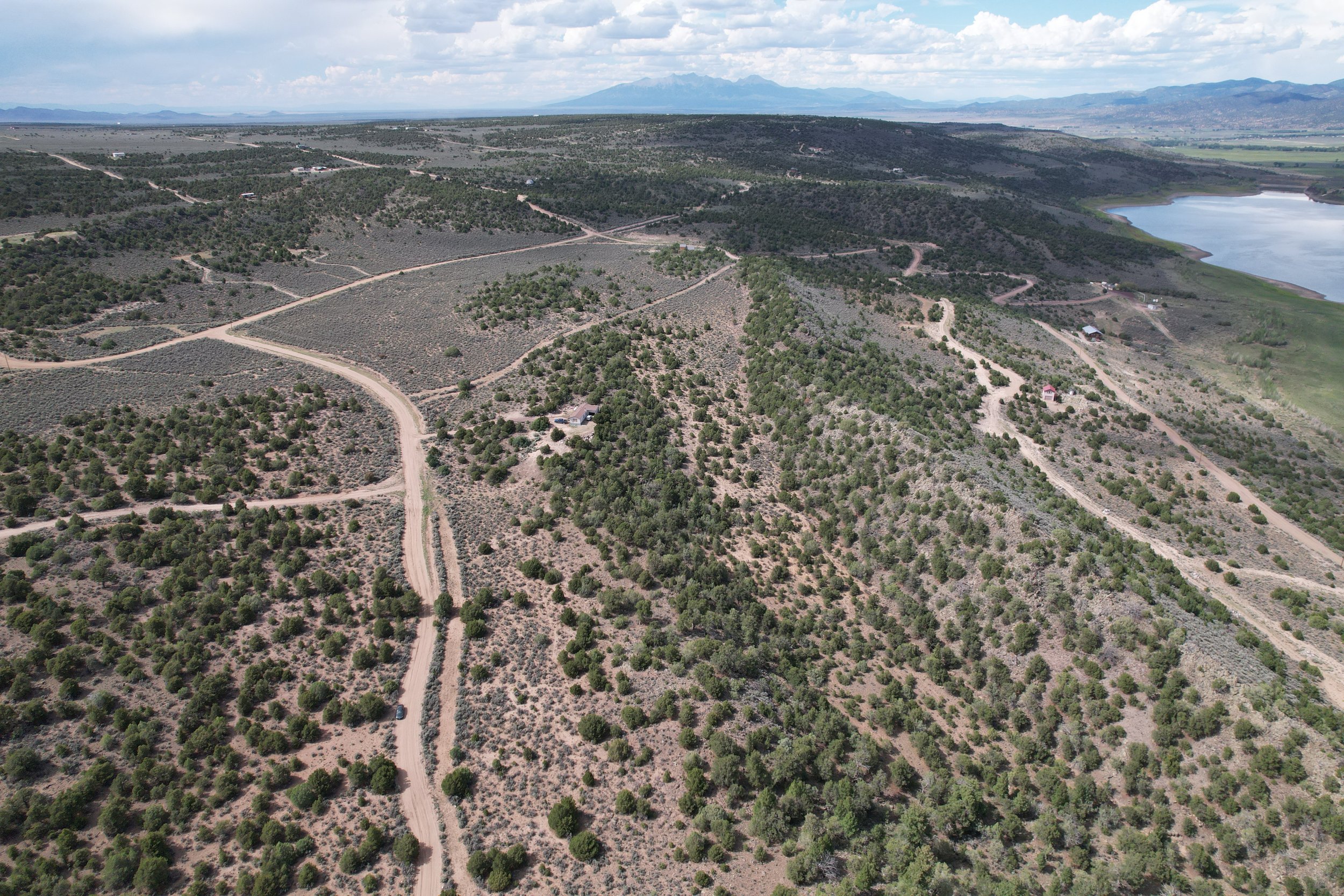 Drone photography for vacant land in Colorado 