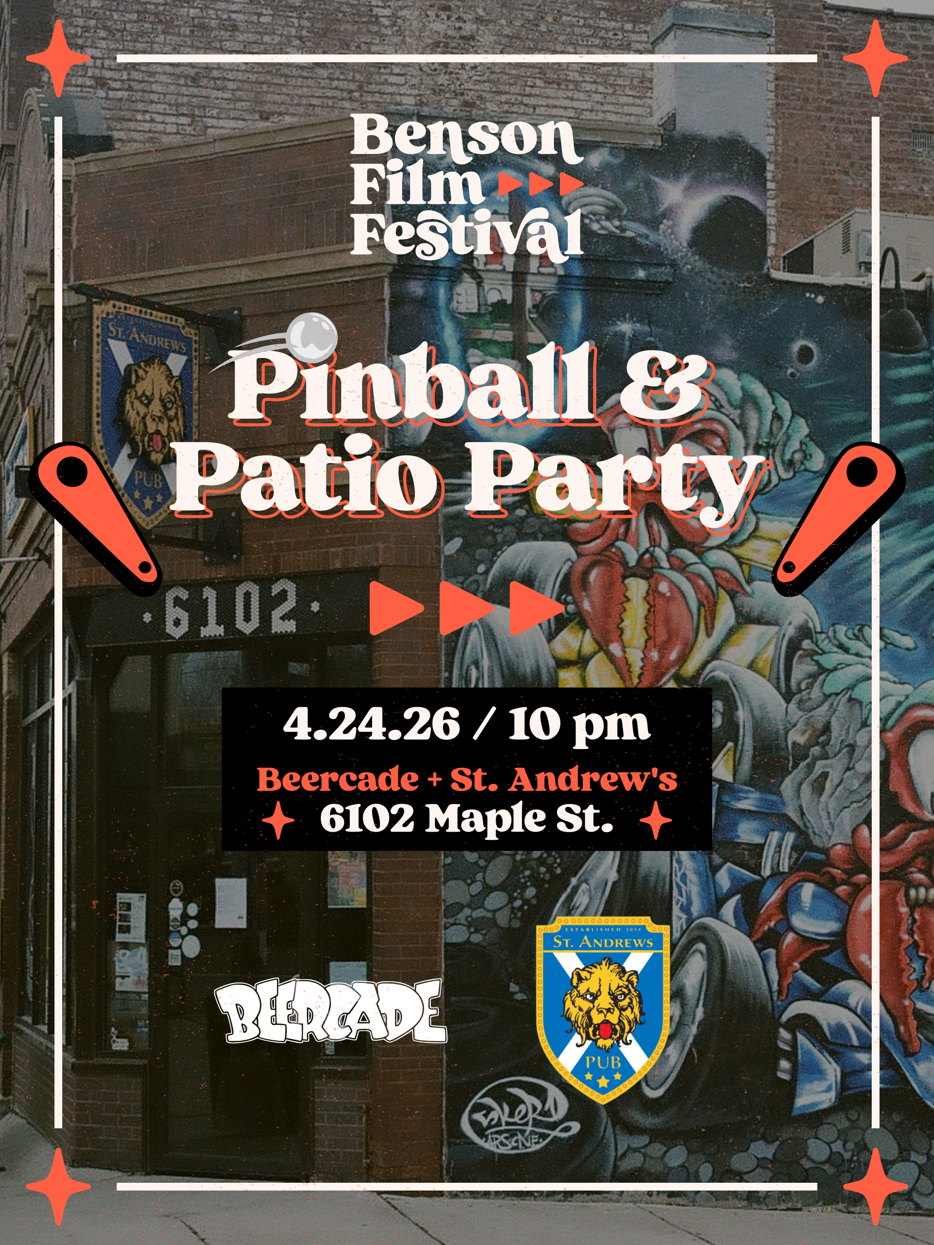 Pinball &amp; Patio Party