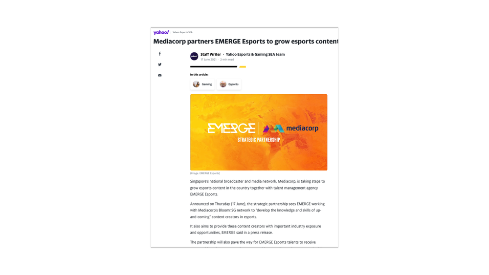 Emerge dify singapore blockchain pr marketing agency