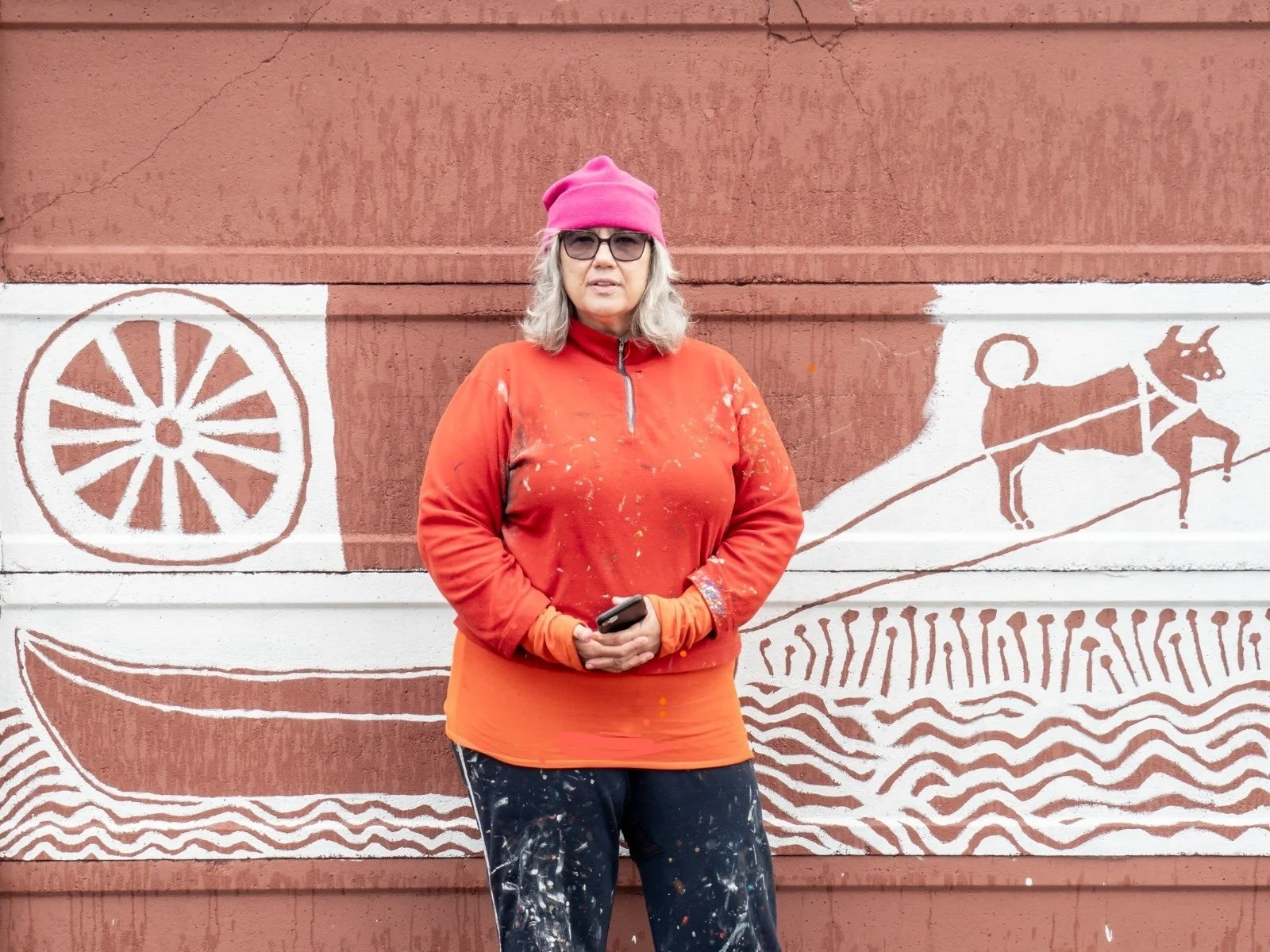 Dall'Australia per un murale dedicato al padre partigiano
