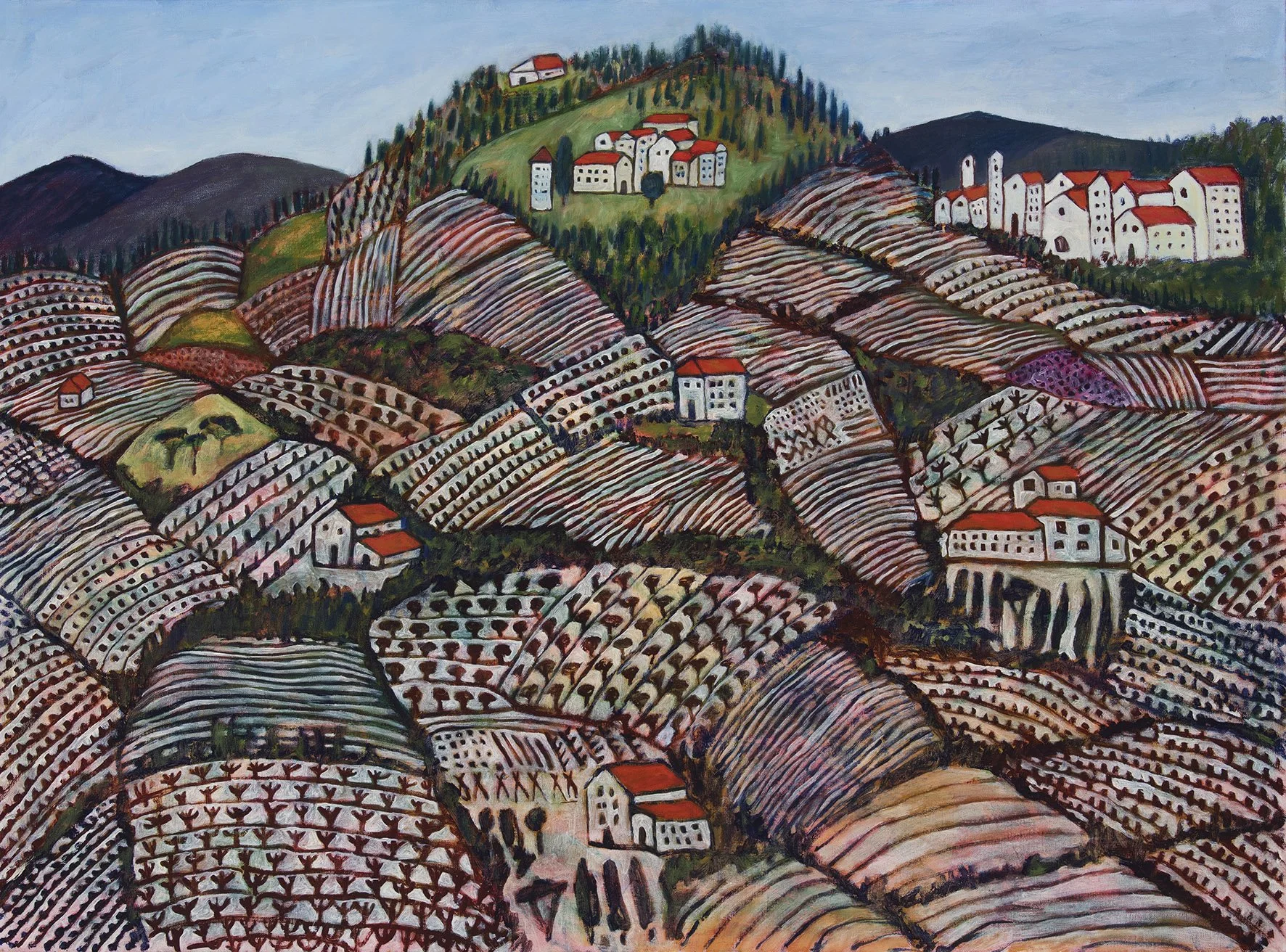   Brisighella  2026 Oil on linen 88 × 120 cm 