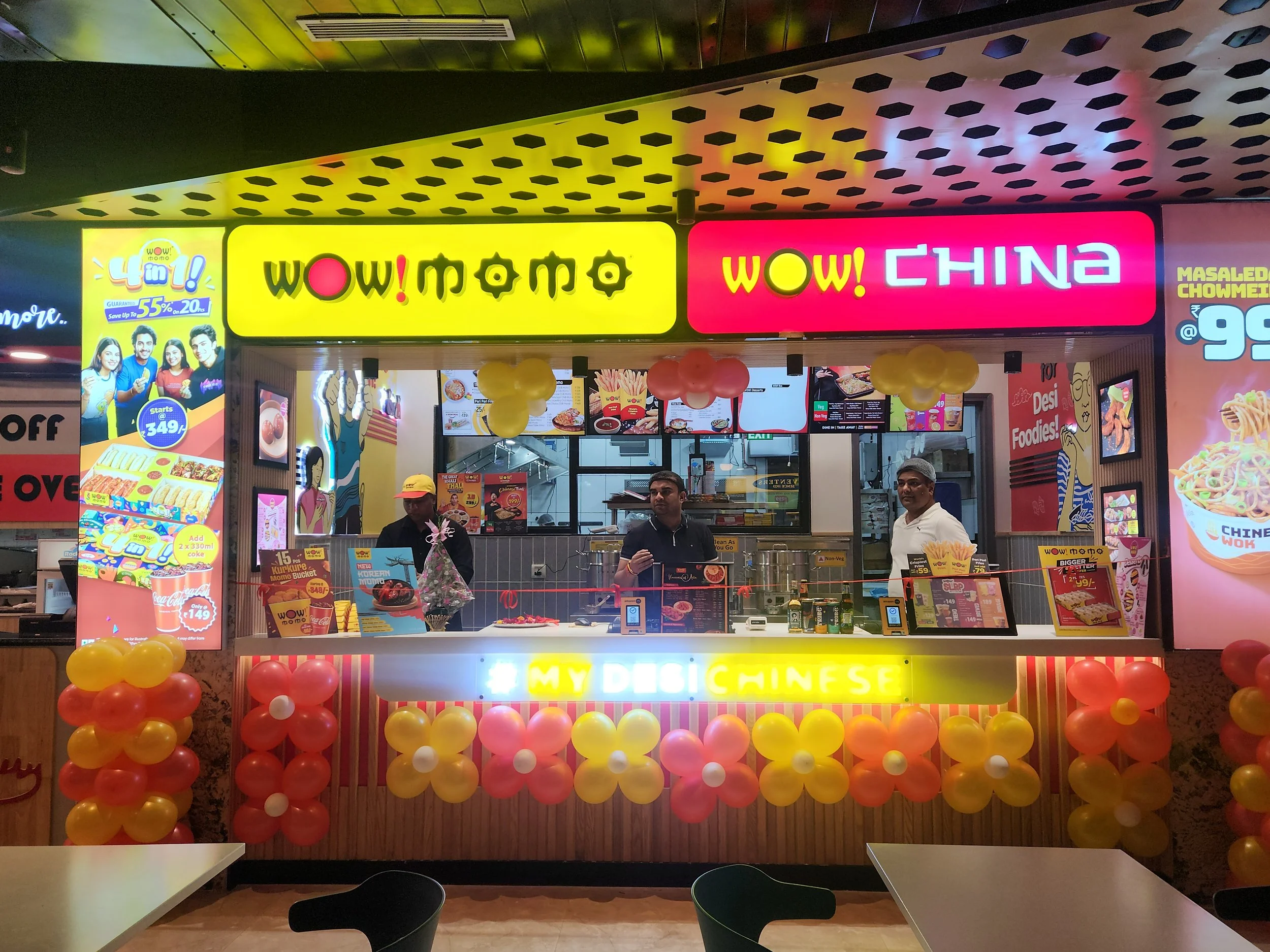 Wow Momo at Chand Central