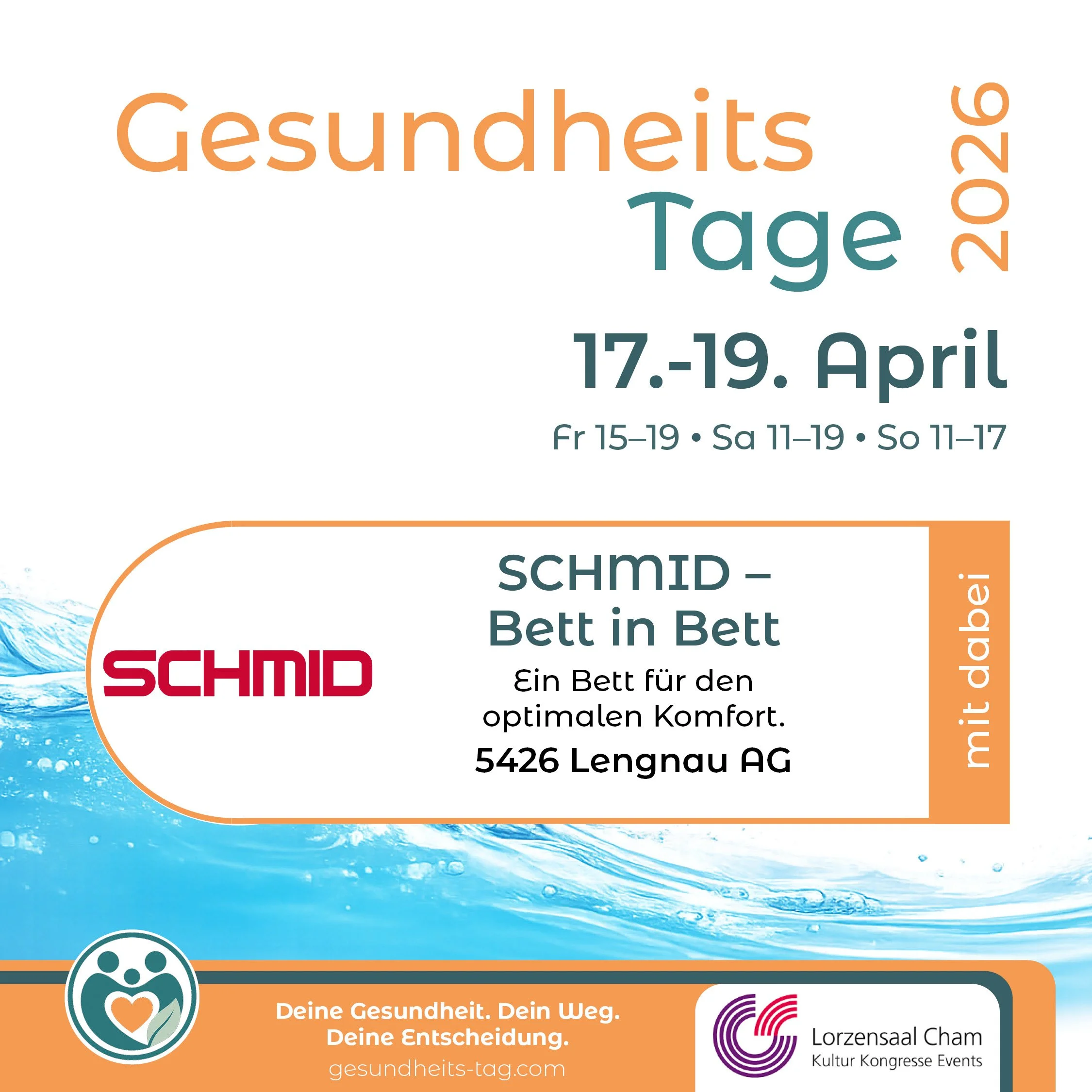 Gesundheits-Tage 2026 Cham