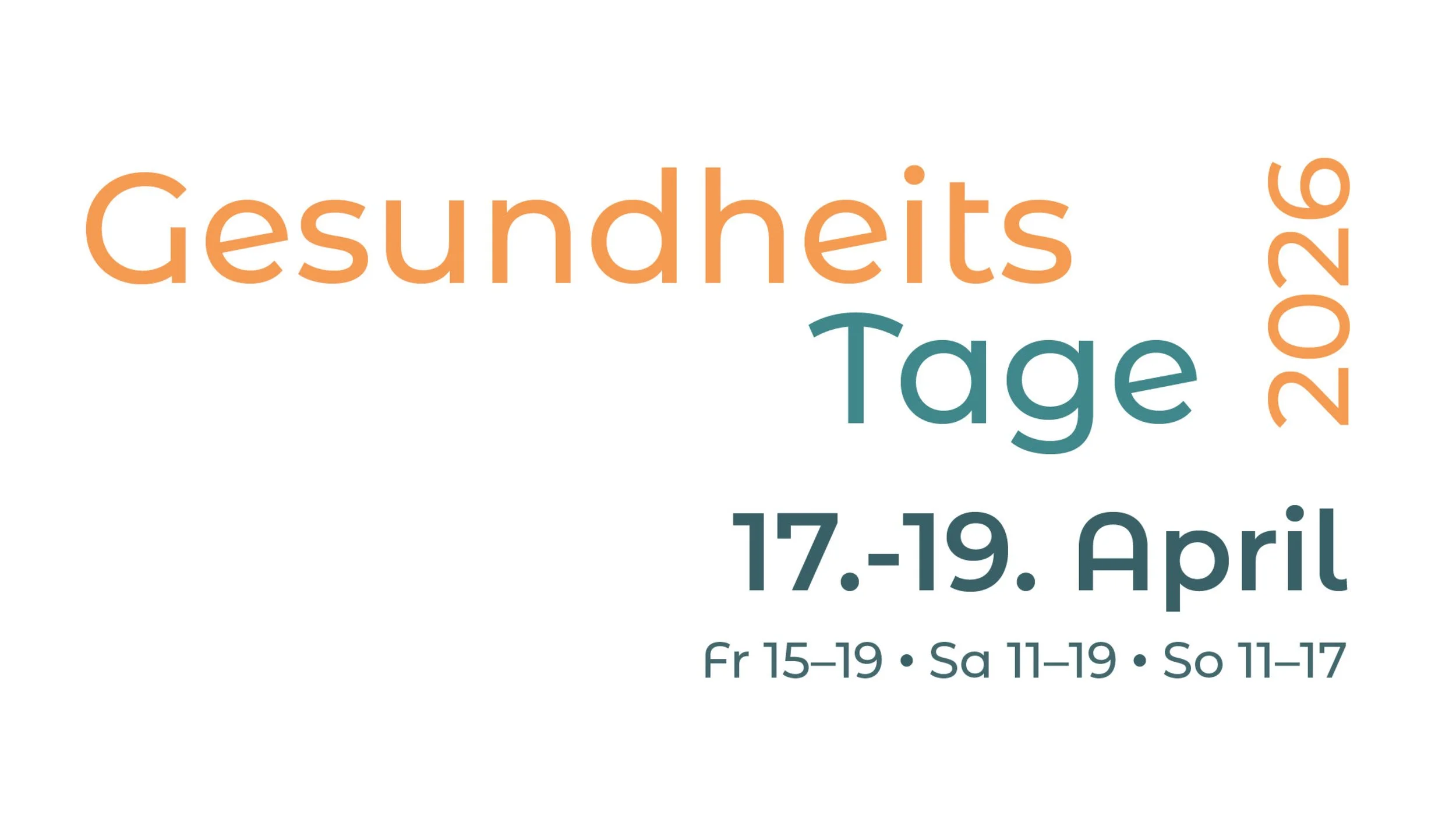 Gesundheits-Tage 2026 Cham