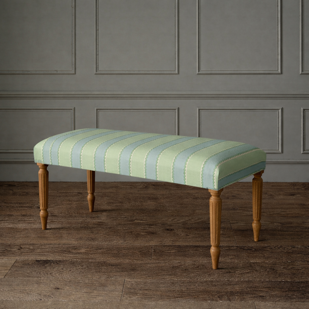 Rupert Bench in Linwood Croquet Peppermint