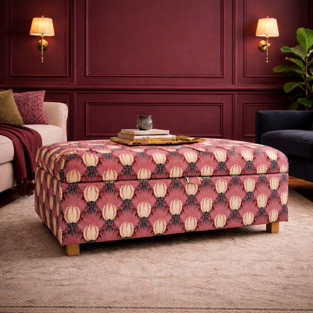 Art Deco ottoman in a chic living room.png