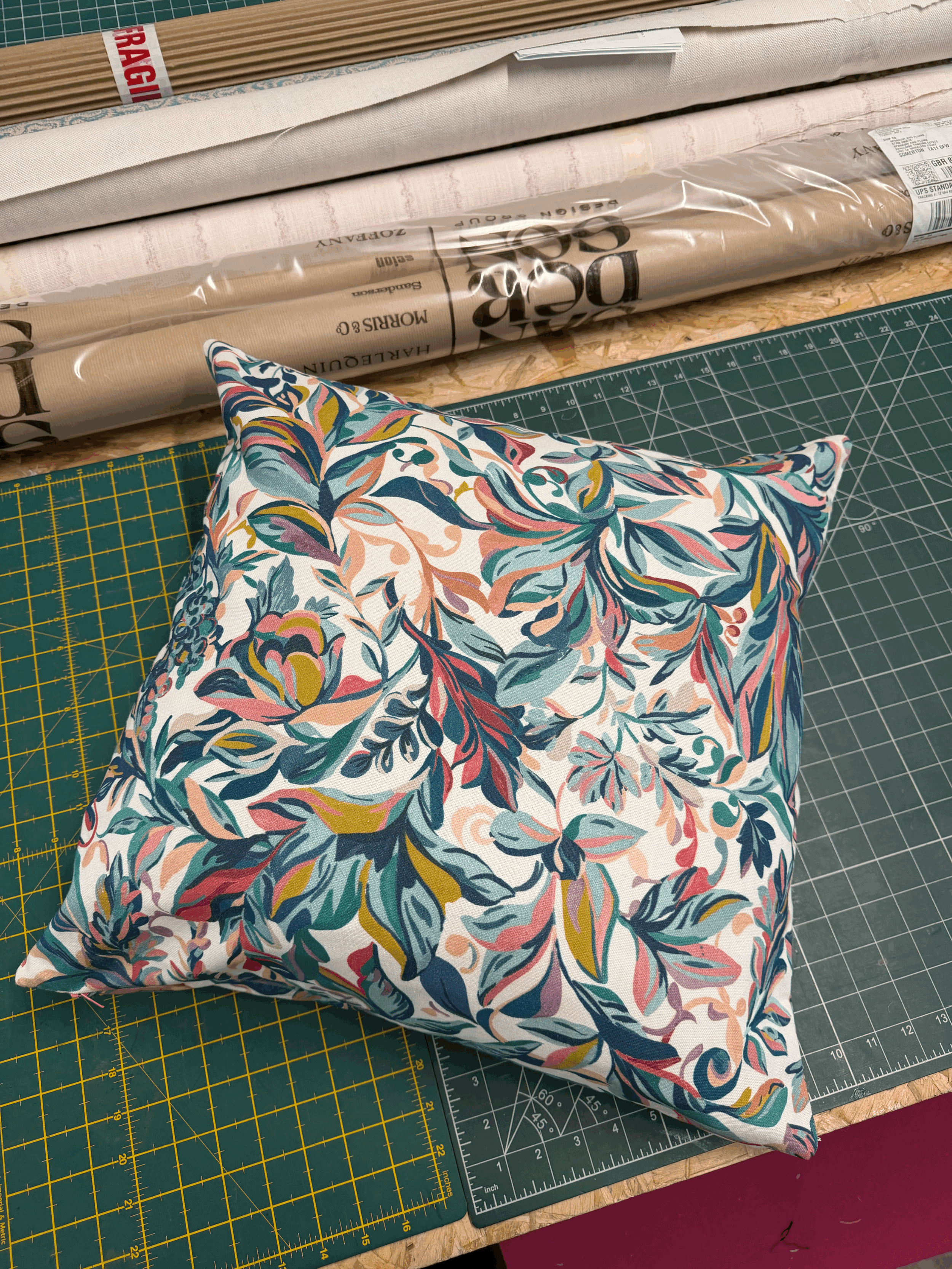 Square Scatter Cushion in Ashbrook