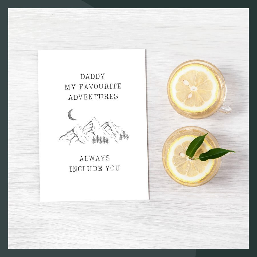 Fathers Day Cards are now live on my Etsy Shop! 💚

Get your orders in before the weekend to make sure they arrive in plenty of time 🥰

#fathersday #fathersdaygifts #fathersdayuk #greetingcard #card #stationery #adventure #andsotheadventurebegins #m