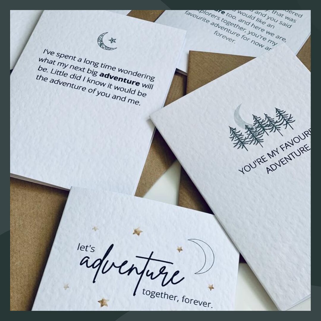 Tag your adventure buddy 💚

These cards are perfect for adventurous couples, family and friends alike. Show your love with an adventure card! 

Free UK Delivery 💚

#mymountainsandme #adventure #adventureawaits #adventurepoem #greetingcard #homemade
