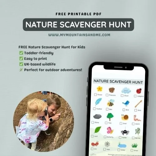 Free Nature Scavenger Hunt for Kids