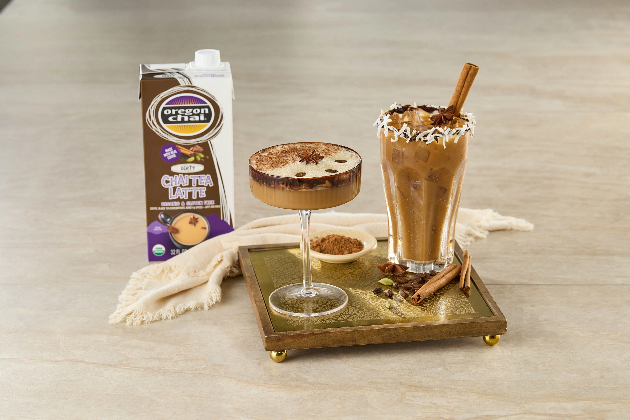 Oregon Chai |  Dirty Chai Tea Latte