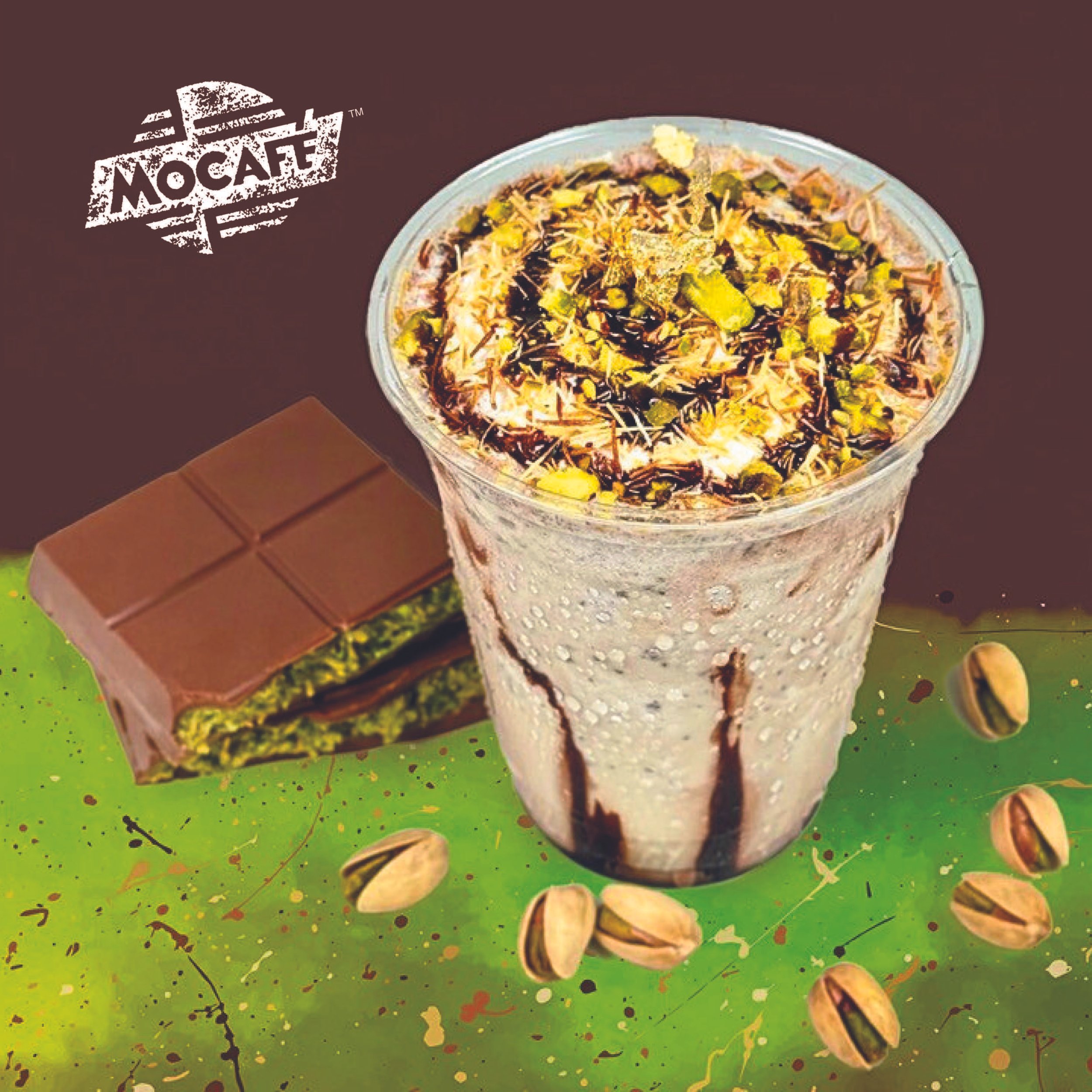 Innovative Beverage Concepts | Dubai Chocolate Pistachio Frappe Mix