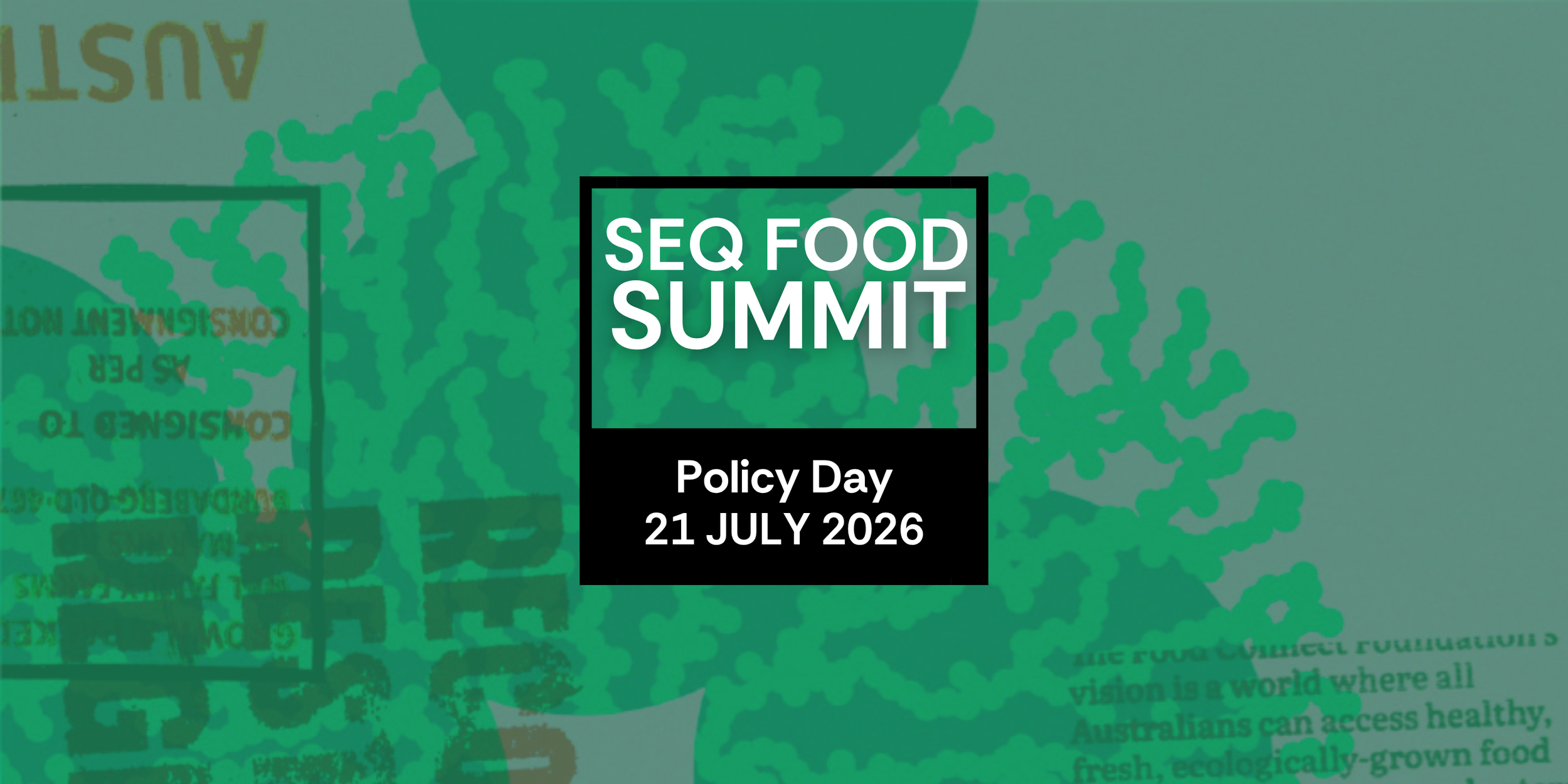 SEQ Food Summit - Policy Day