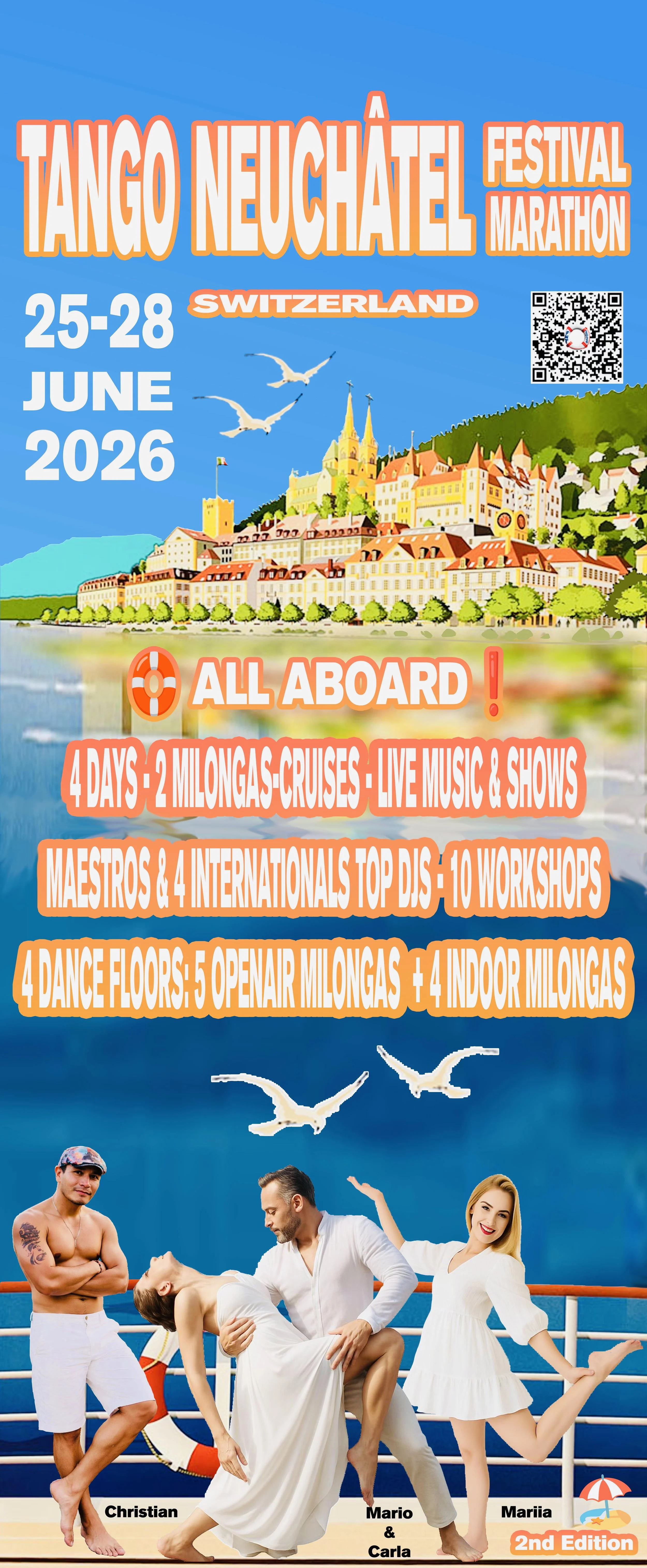 TANGO NEUCHÂTEL FESTIVAL-MARATHON (2nd Edition)