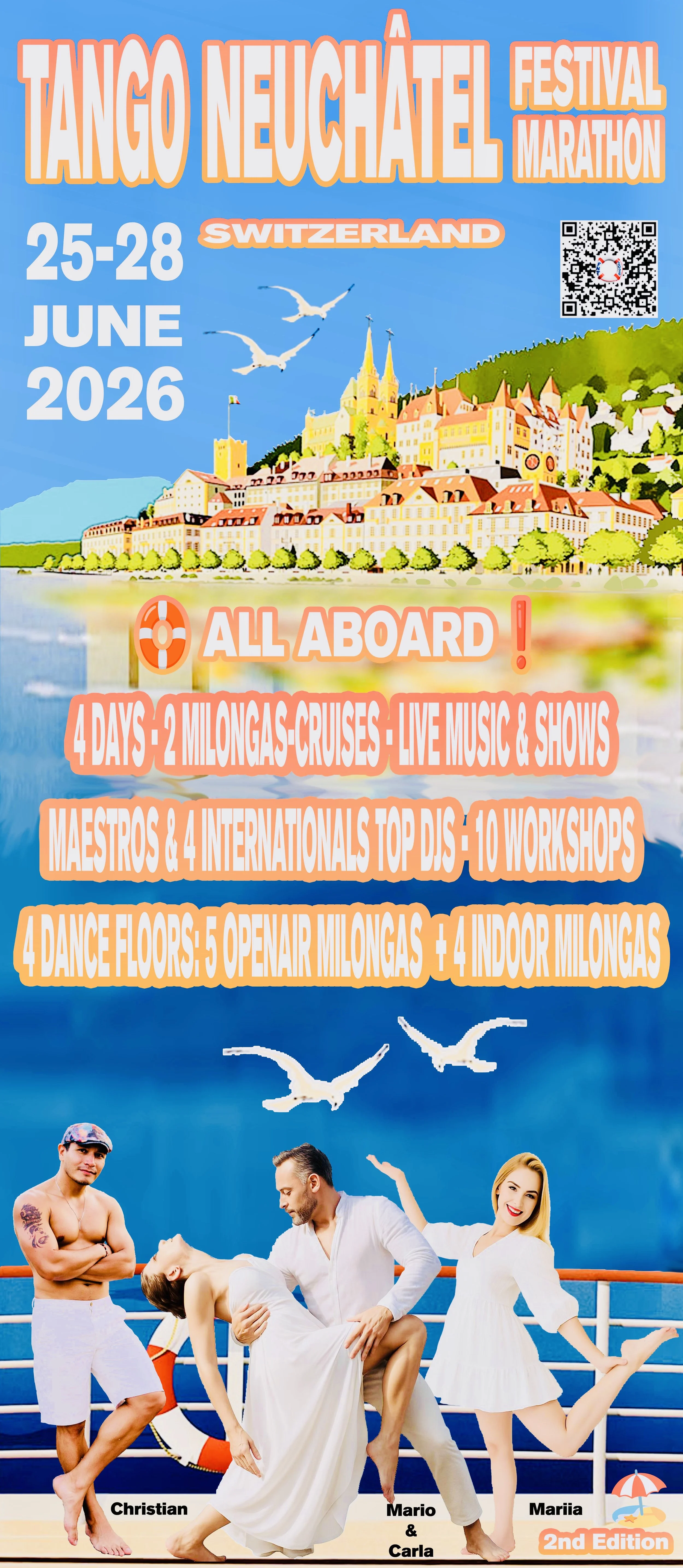 TANGO NEUCHÂTEL FESTIVAL-MARATHON (2nd Edition)