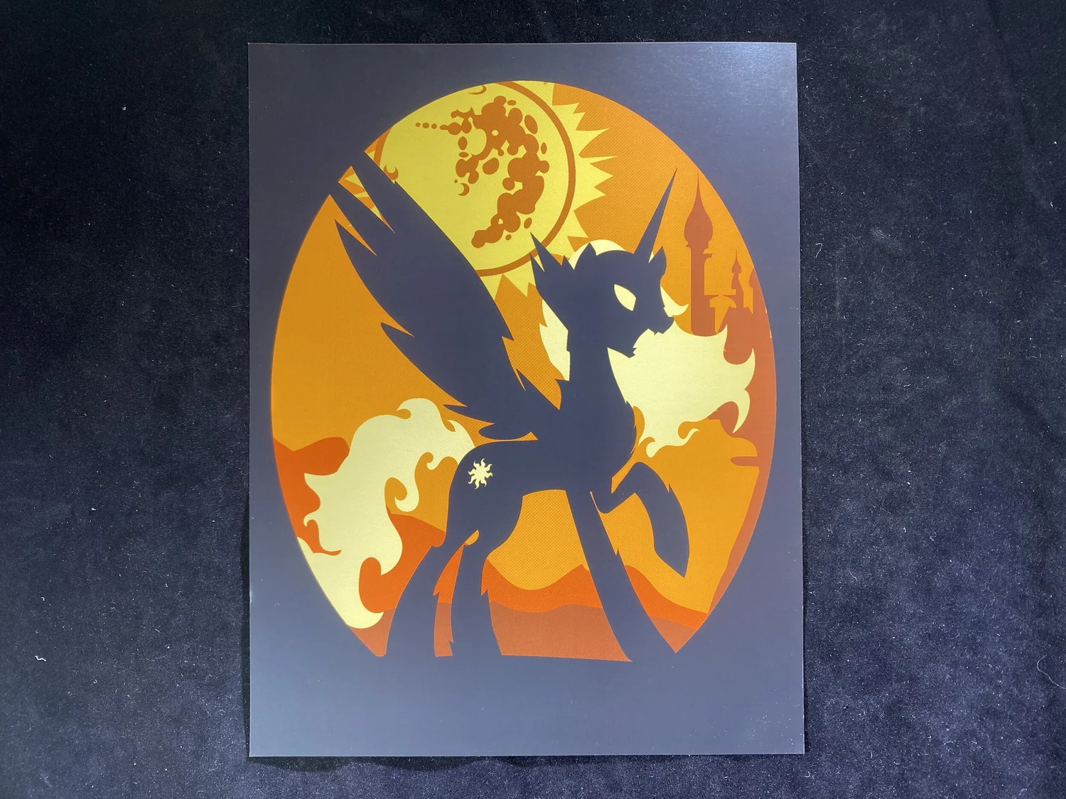 My Little Pony Luna Stencil