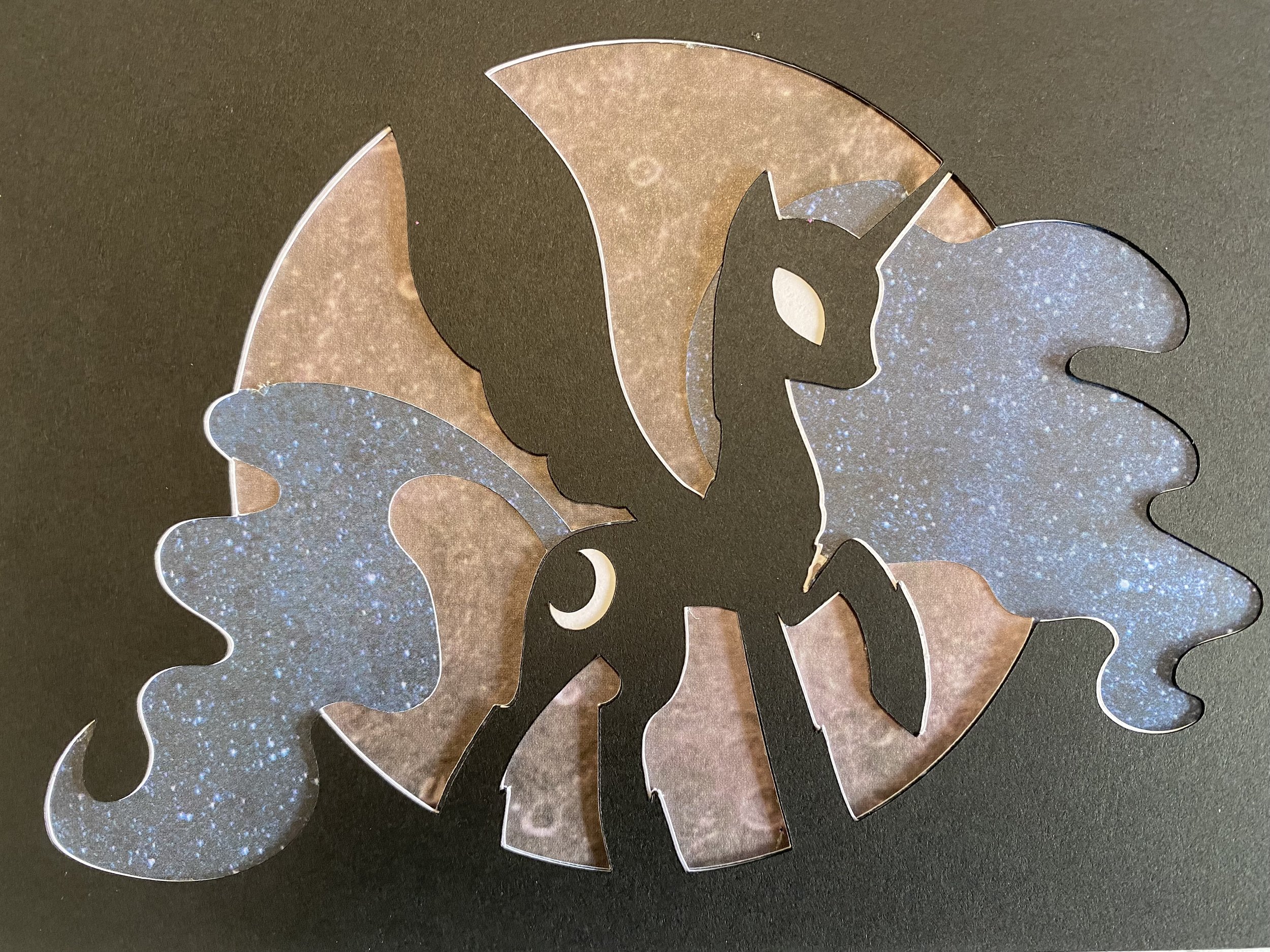 My Little Pony Silhouettes 5x7
