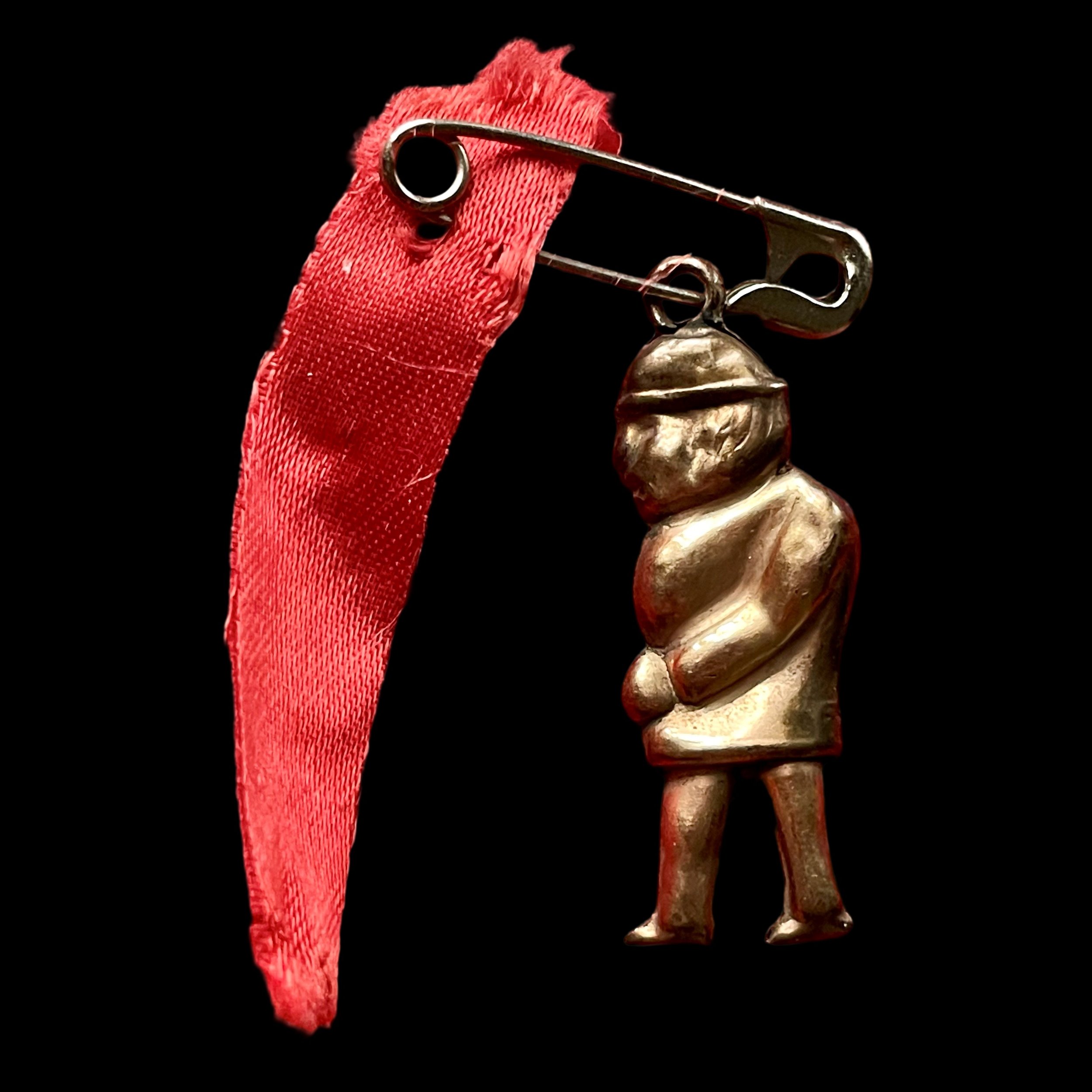 Cast metal gobbo (as found), House of Good Fortune Collection