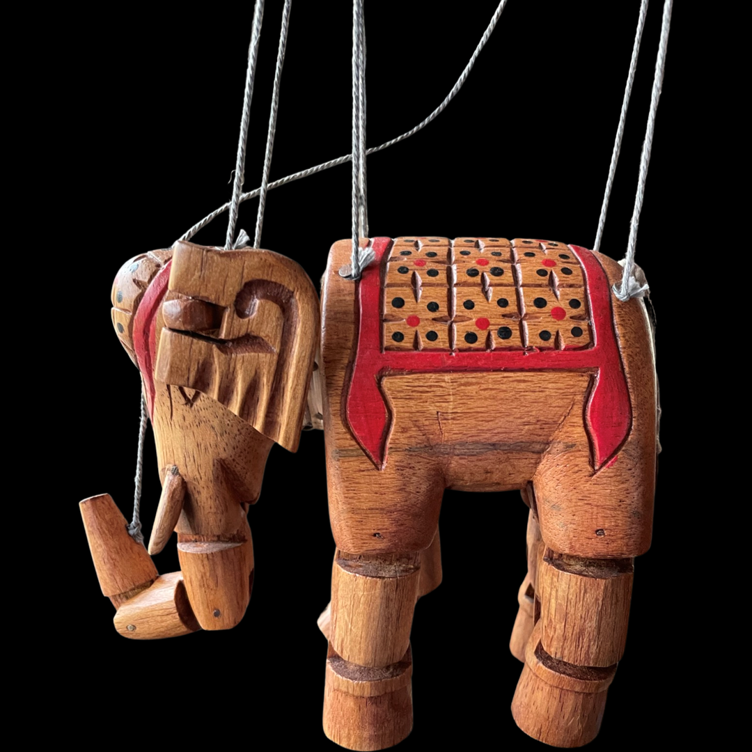 elephant+marionette