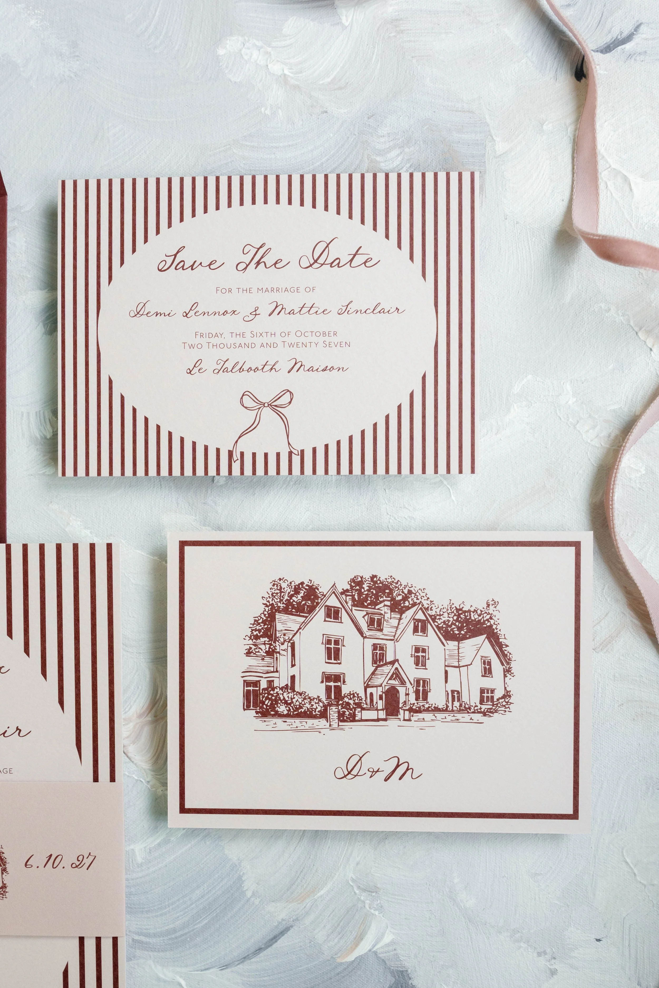 Polly Pickle Demi Save the Date