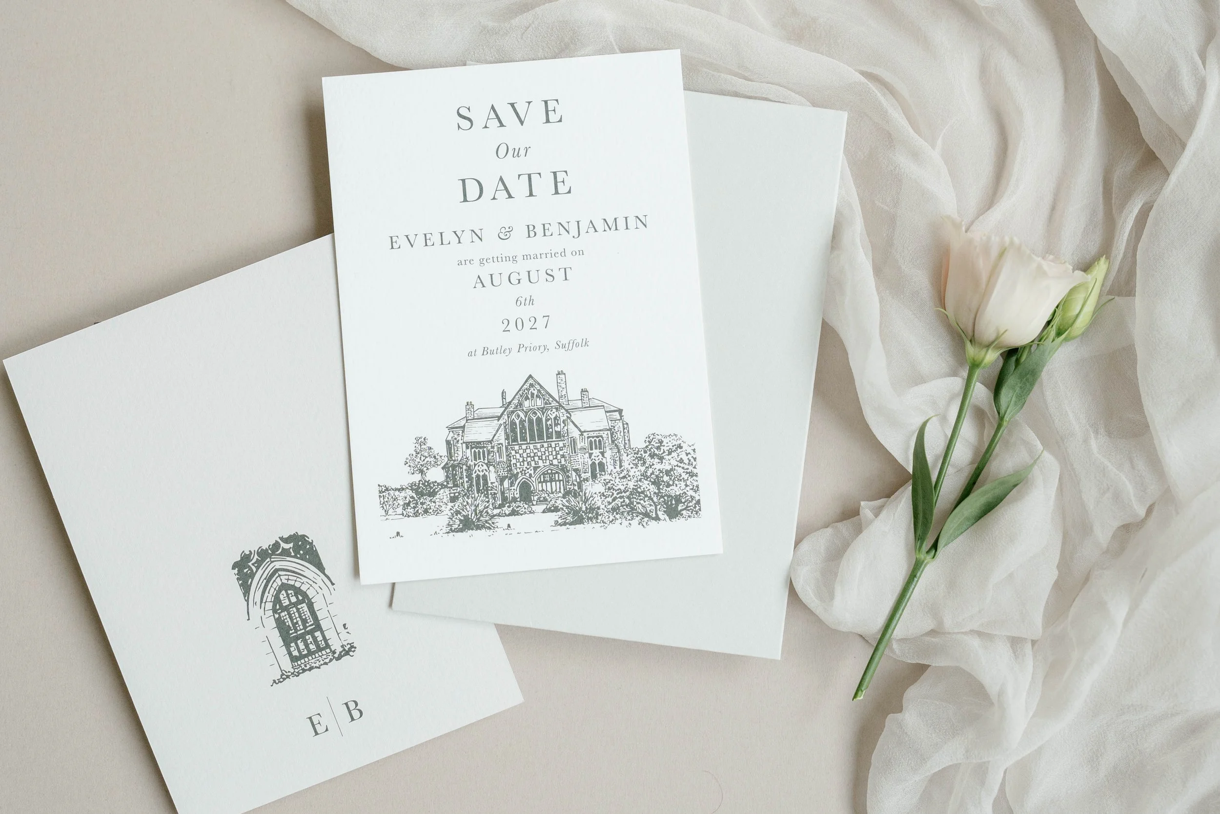 Polly Pickle Evelyn Save the Date