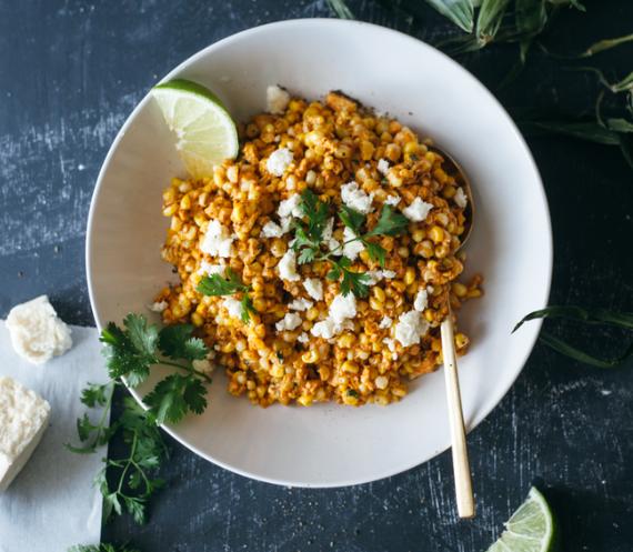 mexikanischer mais-salat