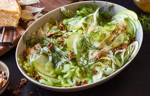 fenchelsalat mit äpfeln