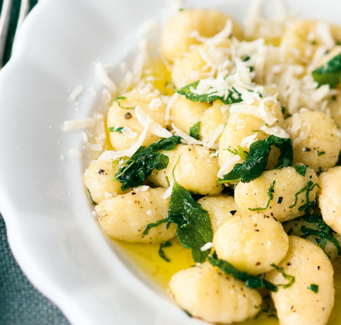 gnocchi mit salbeibutter