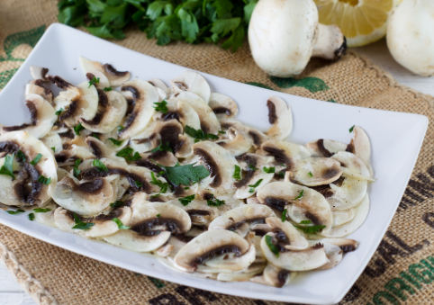 carpaccio di funghi