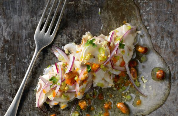 champignon ceviche