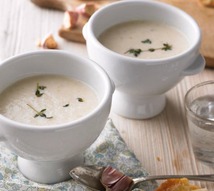 einfache knoblauchsuppe