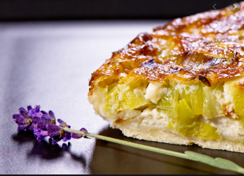 tarte aux poireaux