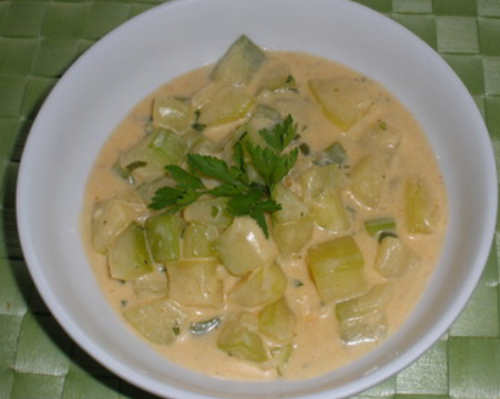 omis zucchinigemüse