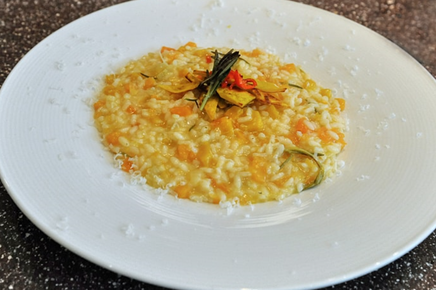 risotto all zucca