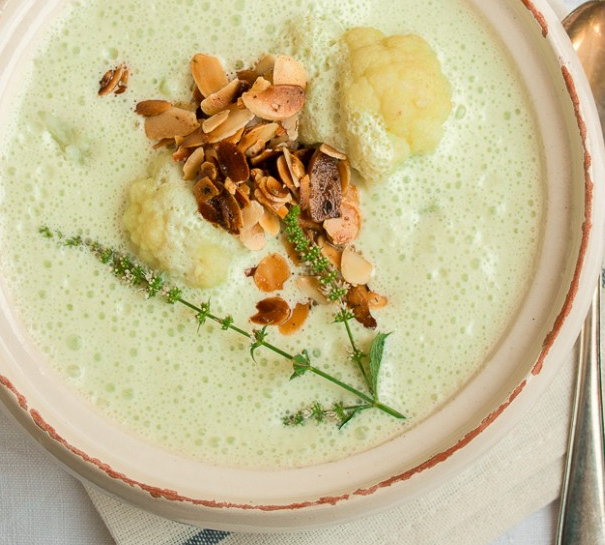 gurkensuppe mit ingwer 