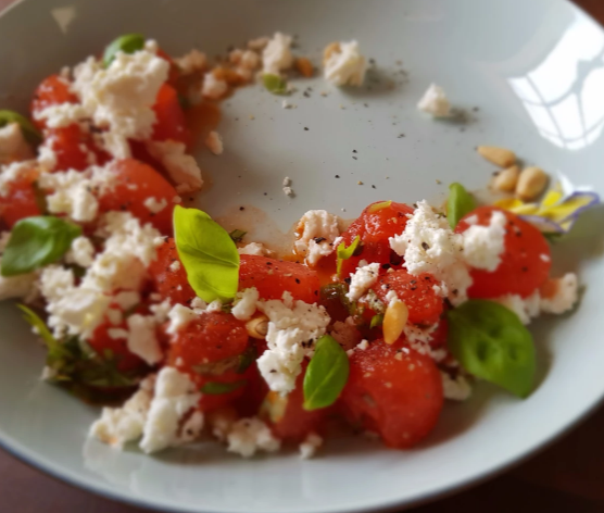griechischer wassermelonensalat