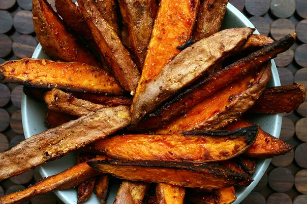 süßkartoffel wedges