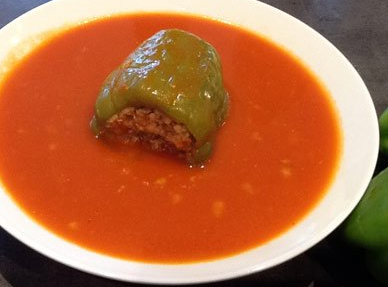 omas gefüllte paprika